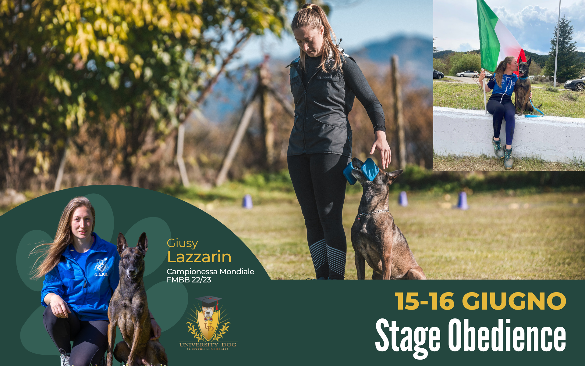 15-16 Giugno Stage Obedience